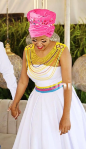 White SePedi dress for Makoti