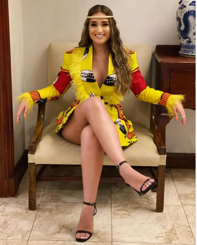 Yellow Swati Dress