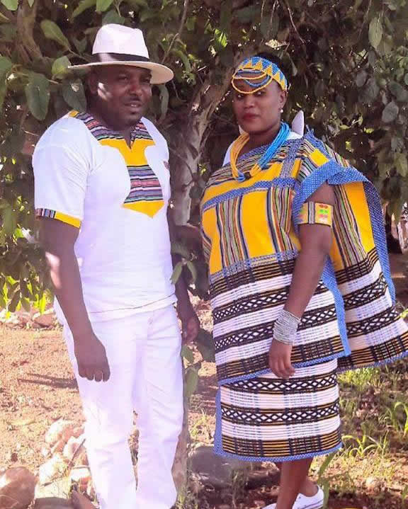 Traditional Venda Wedding dress 2