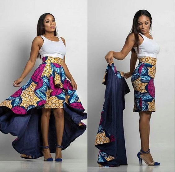 African Print Skirts