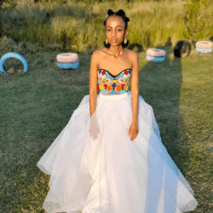 Beautiful Ndebele Wedding Dress By Reina exclusiv