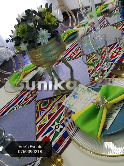 Ndebele Traditional Wedding Decor