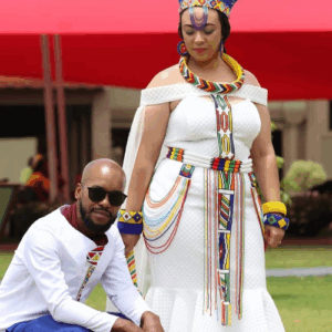 Ndebele Traditional Attire for couple By Amina Designs