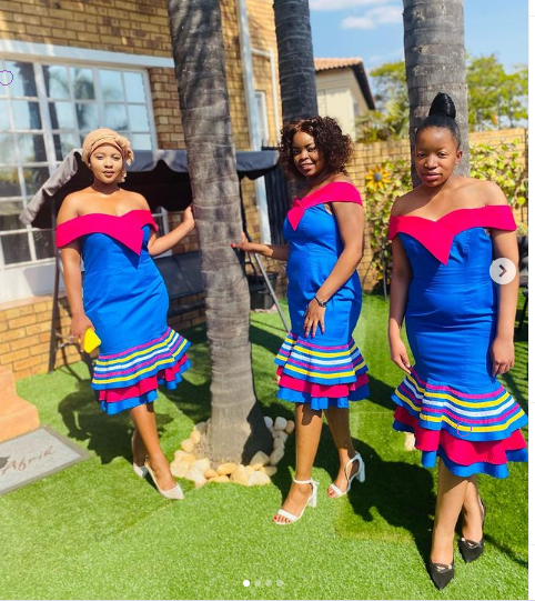 Traditional SePedi Bridesmaids Dresses 2022