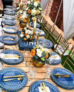 Shweshwe plates Decor