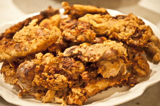 Buttermilk fried rabbit