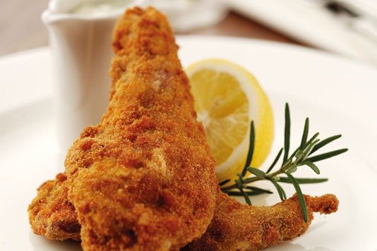 Crispy fried rabbit