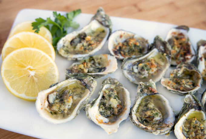 Garlic Oysters