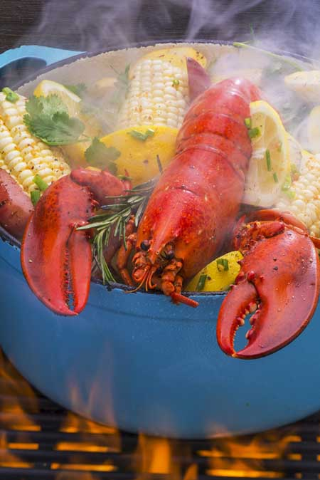 Steamed Lobster