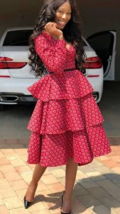 Shweshwe Dresses For Makoti