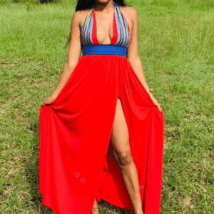 Fancy Blue Venda Dress Fancy Blue Venda Dress