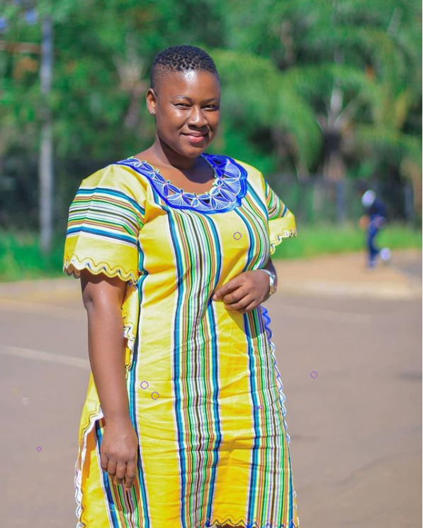 Venda Dress Embroidered