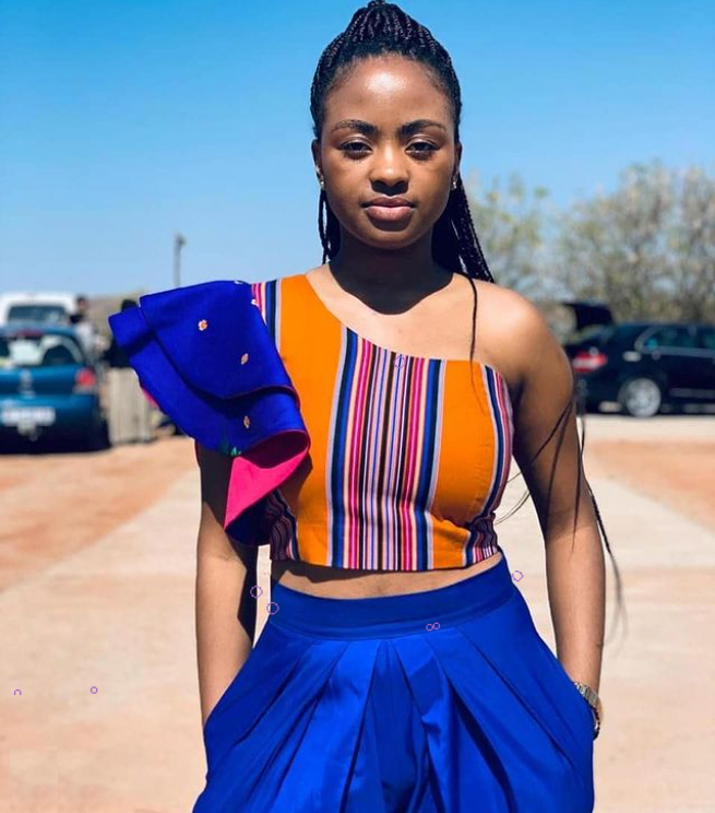 Venda crop top 1 arm