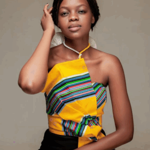 Yellow design Venda Dress Yellow design Venda Dress