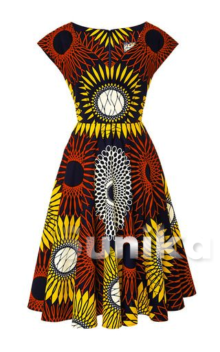 African Print Dress Design