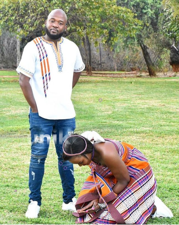 Beautiful Venda Couples Attire