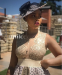 Brown Sotho outfit with