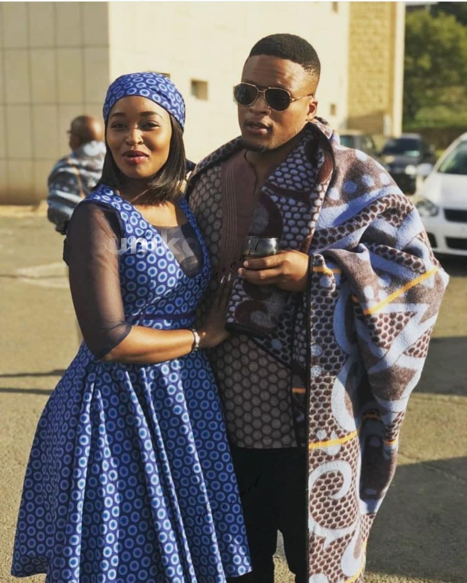 Latest Sotho Traditional Shweshwe Styles We Love