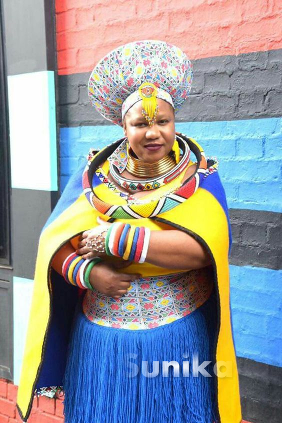 Traditional Ndebele Woman Attire