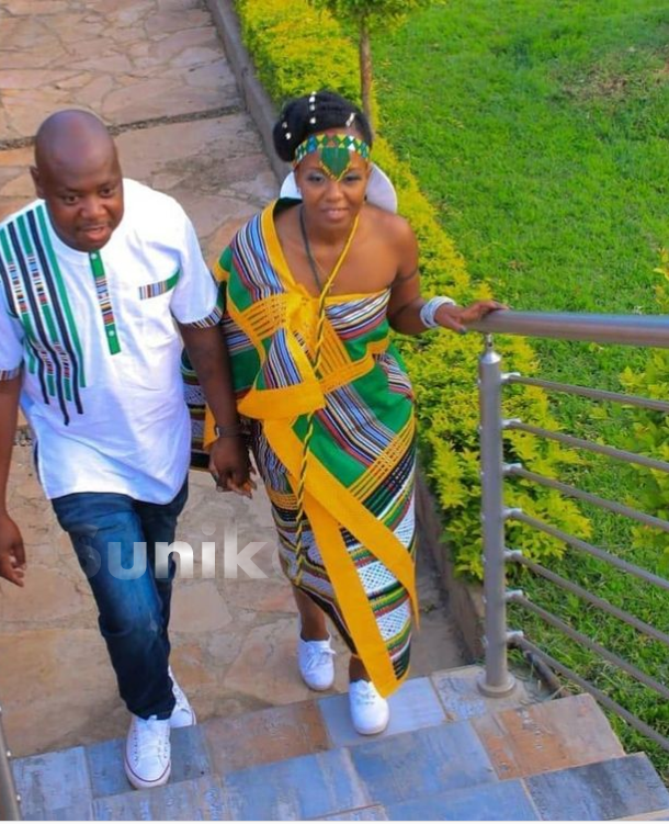 Venda Attire for Couples Green