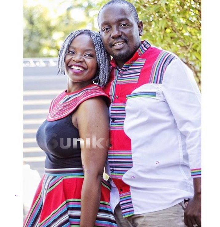 Venda Traditional Dress Attire for Couples