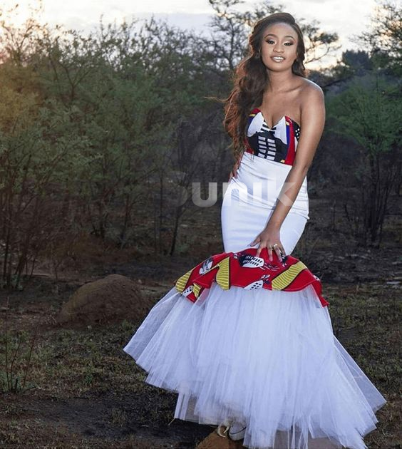 Swazi Traditional Wedding dress