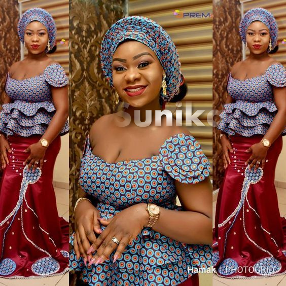 Beautiful Shweshwe Print Aso Ebi