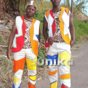 Modern Zulu Umblaselo Traditional Attire for Men