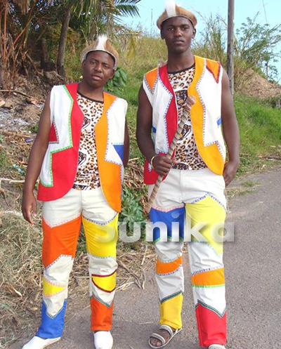 Modern Zulu Traditional Attire for Men - Sunika Traditional ...