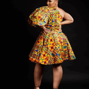 1 sleeve Ndebele dress by Khosi Nkosi 1 sleeve Ndebele dress by Khosi Nkosi