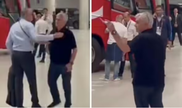 Angry Jose Mourinho Awaits Referee Anthony Taylor in Car Park, Screams Explicit Outburst Following Roma’s Defeat