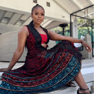 Unathi Nkayi traditional Dress in Asanda Madybi
