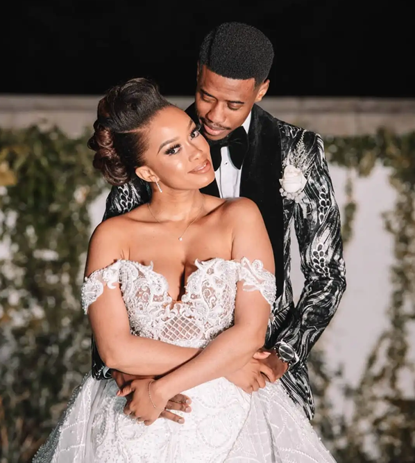 The Stunning Elegance of Dineo Moeketsi’s Wedding Dress