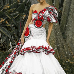 Traditional Swati Wedding Dress By Reina exclusiv