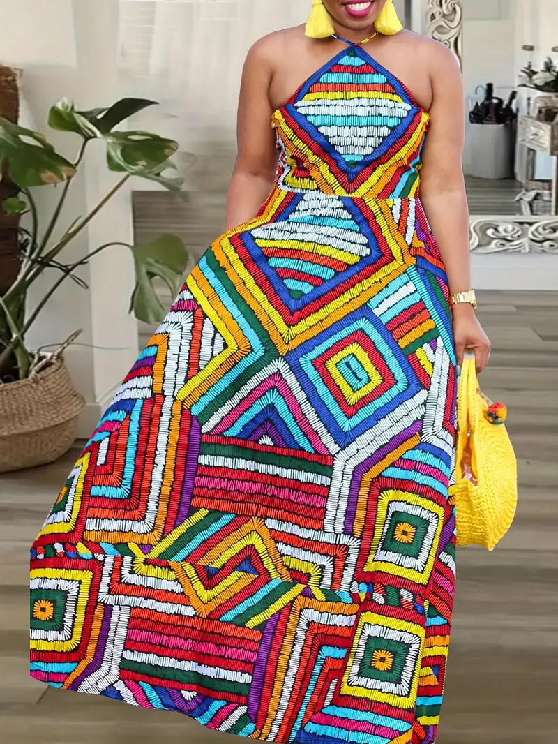 10 Beautiful African Print Dresses on Temu You Need to See