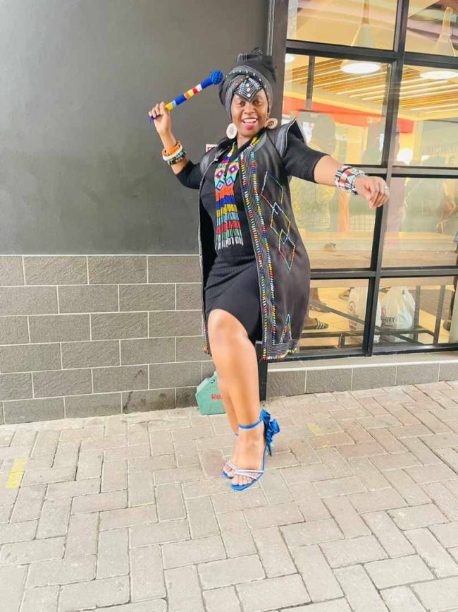 Black Umbaco dress with outer jacket Black Umbaco dress with outer jacket