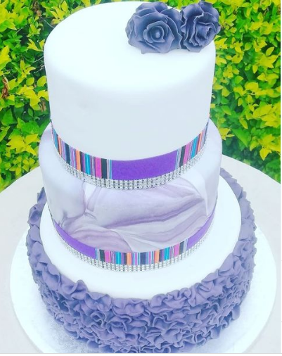 Purple Venda Cake by Venda Cake Fairy