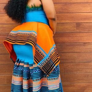 Colourful Xhosa Dress