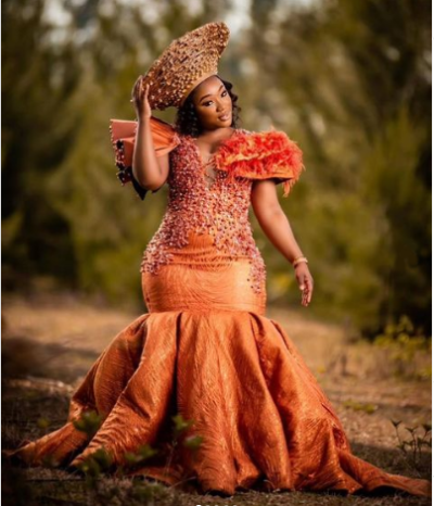 Beautiful Traditional Wedding Dress By A Tribe Called Zimbabwe