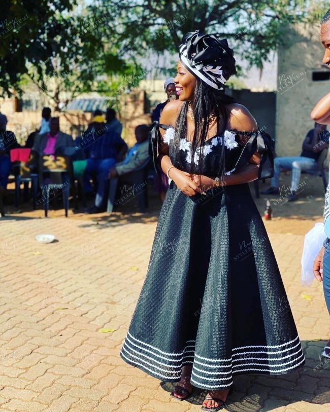 Black Xhosa Dress By Styles By Tumi Black Xhosa Dress By Styles By Tumi
