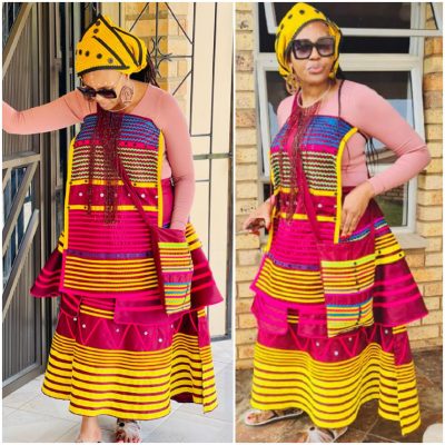 Colourful Xhosa Attire by Umbhaco.co.za