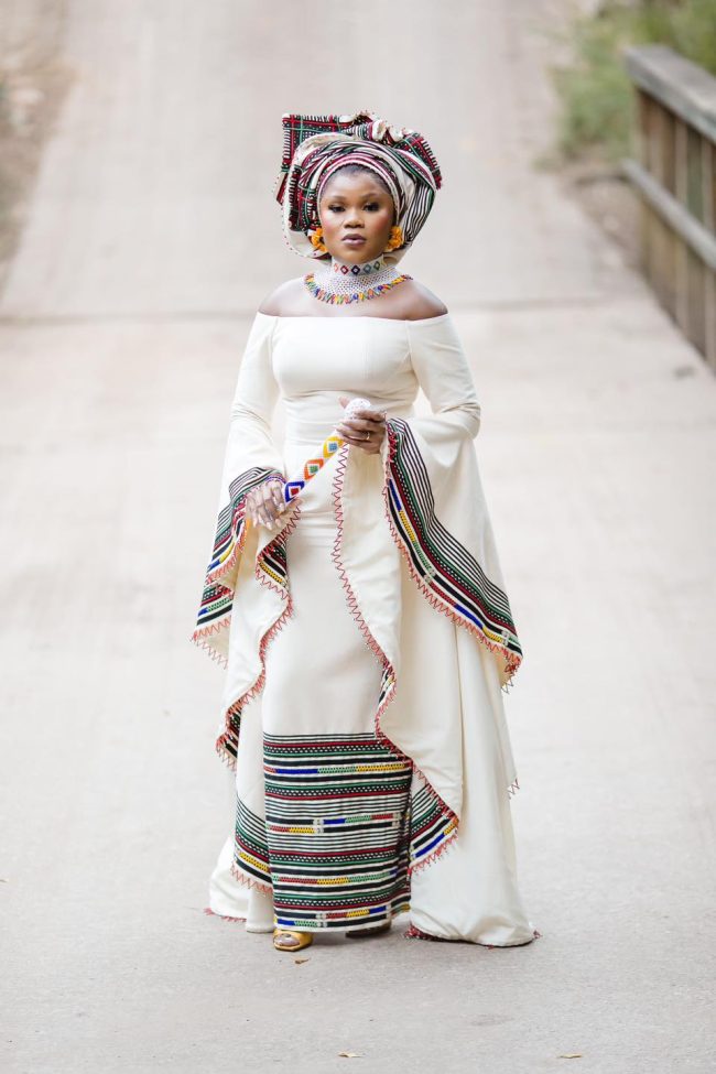 Drop Shoulder Xhosa Dress by Uyinqaba Designs Drop Shoulder Xhosa Dress by Uyinqaba Designs
