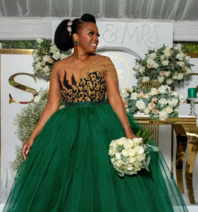 Green Wedding Dress By Baynda Khathini