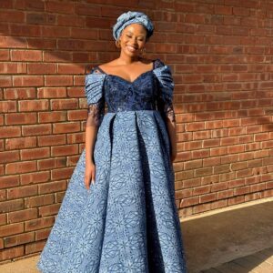 Makoti Shweshwe Dress By Styles By Tumi Makoti Shweshwe Dress By Styles By Tumi