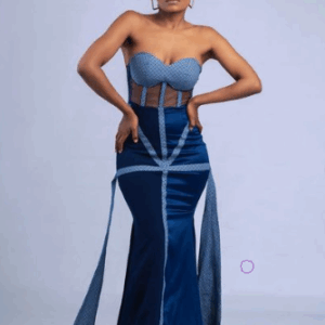 Shweshwe Dress by Faddicofficial Shweshwe Dress by Faddicofficial