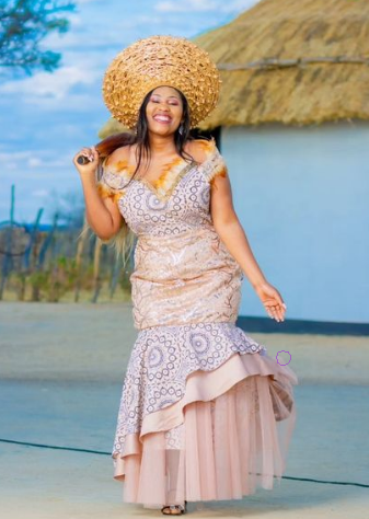 Shweshwe Wedding Dress By Diafro Designs