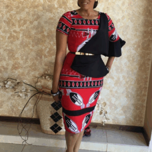 Modern Swati traditional dress